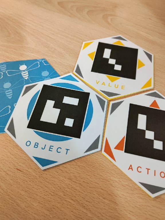 hachi hexagon cards