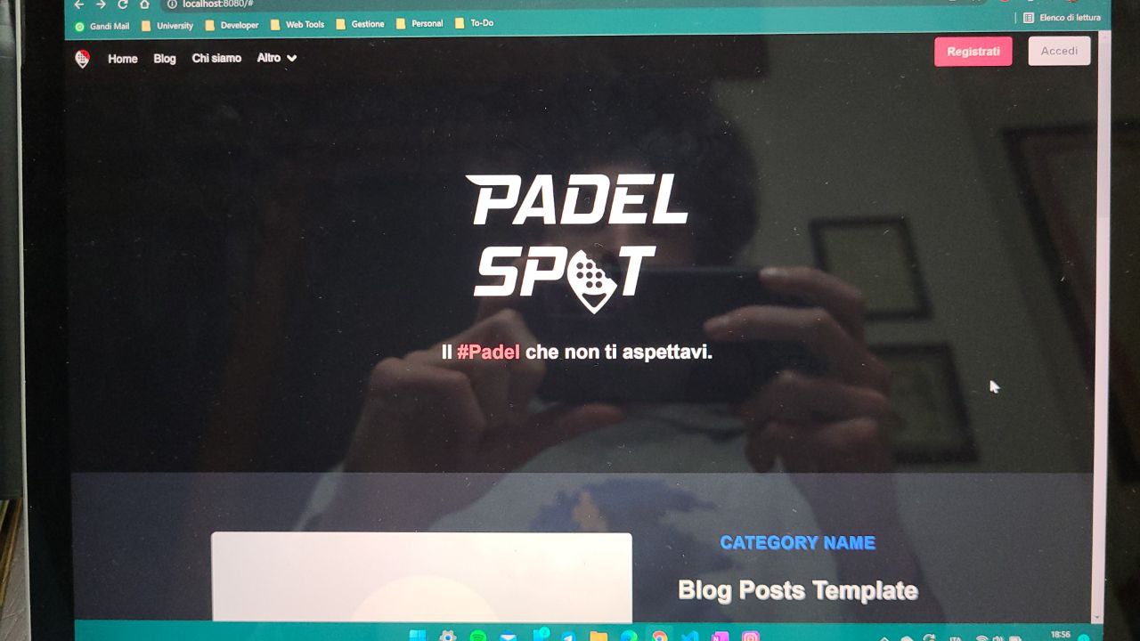 first home page look
