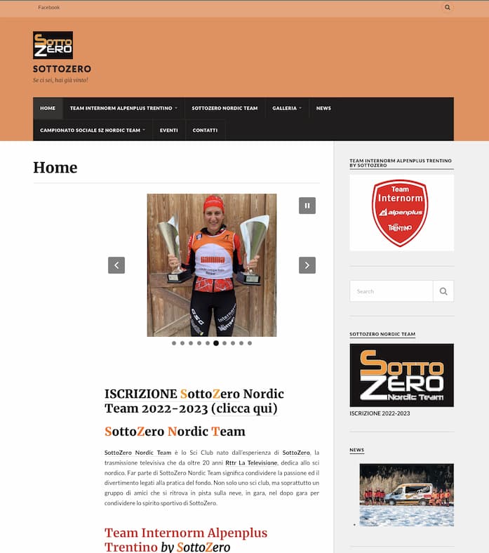 previous website