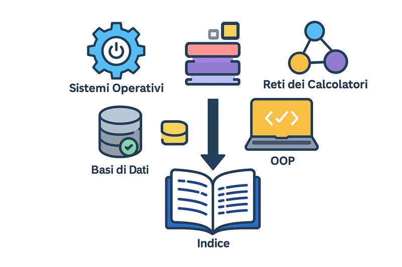 Indice degli appunti con capitoli per ogni macro-area d’esame
