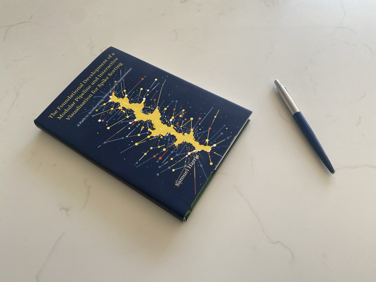 Picture of thesis book