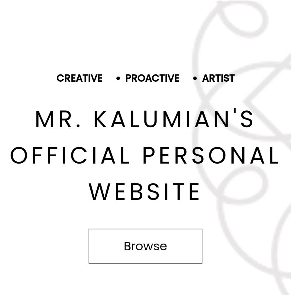 My old personal site