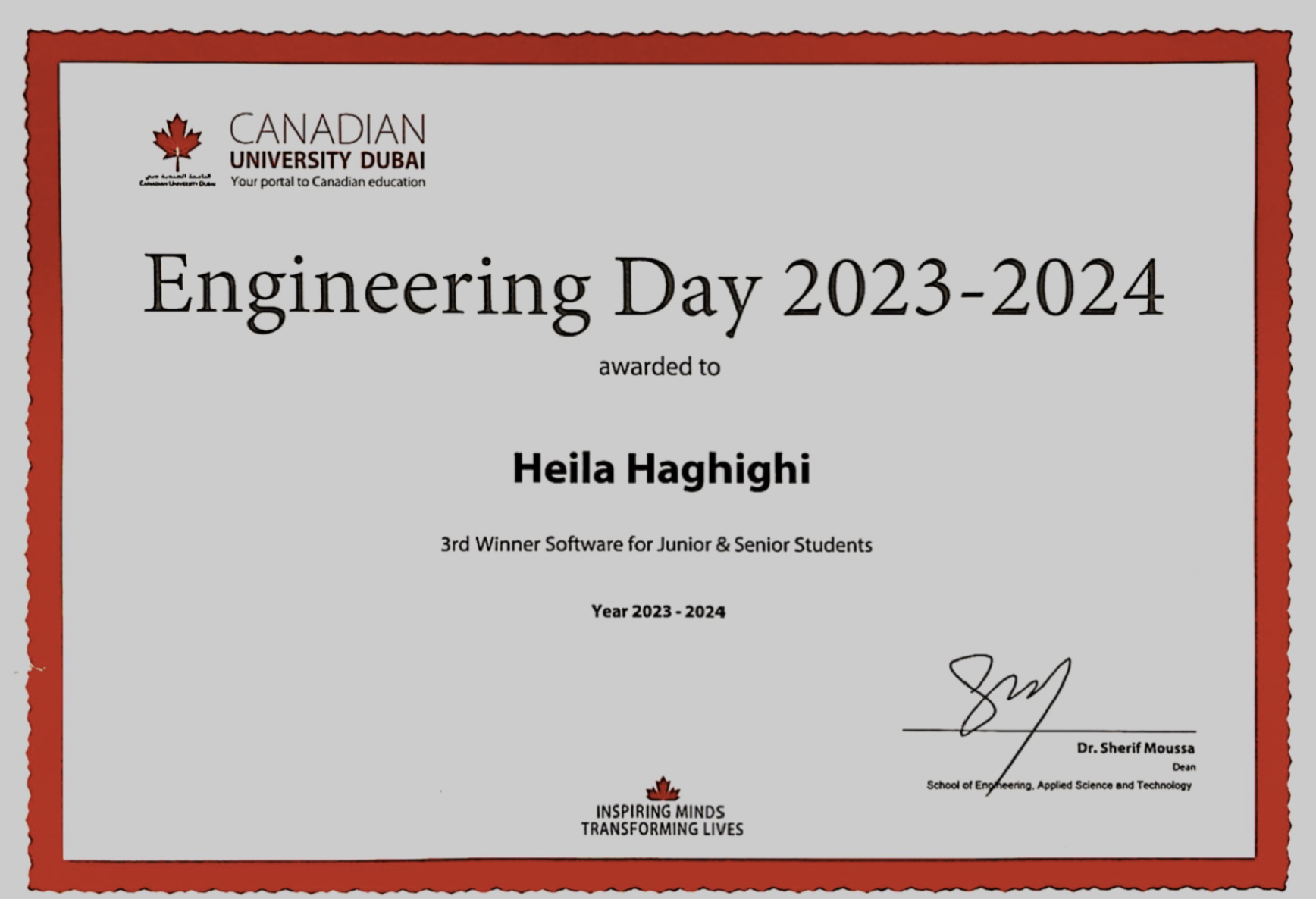 CUD Engineering Project Showcase Competition