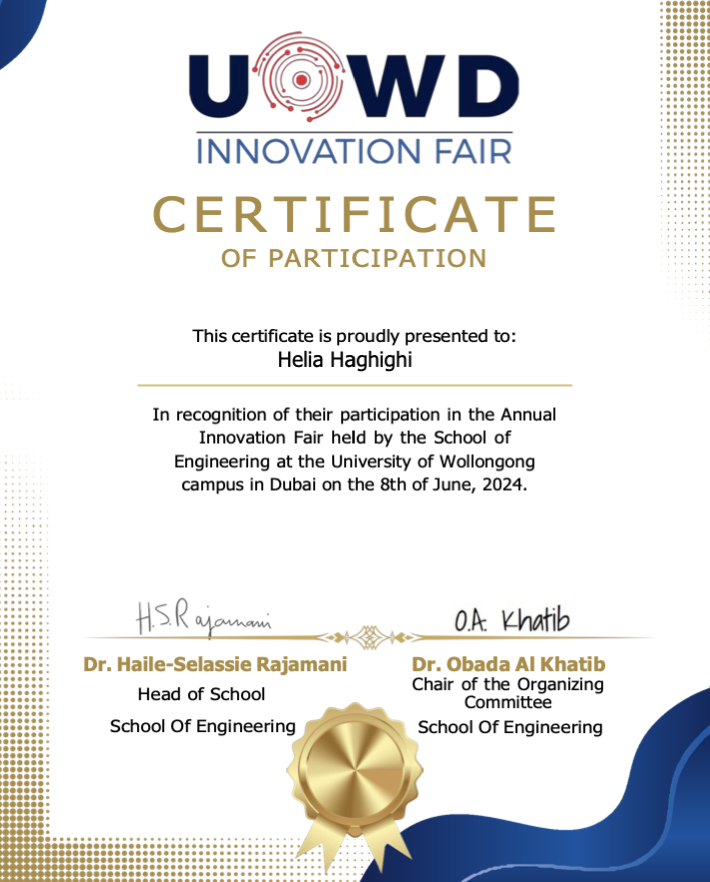 UOWD Innovation Fair - Research