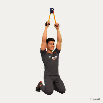 Band lat pulldown · TrainAI