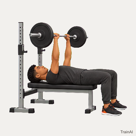 Barbell bench press · TrainAI