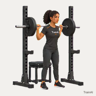Barbell box squat · TrainAI