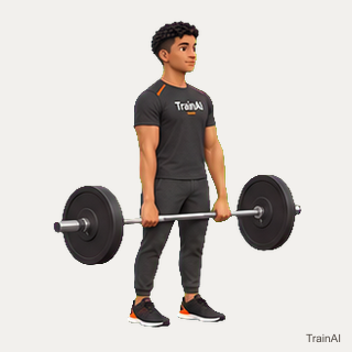 Barbell deadlift · TrainAI