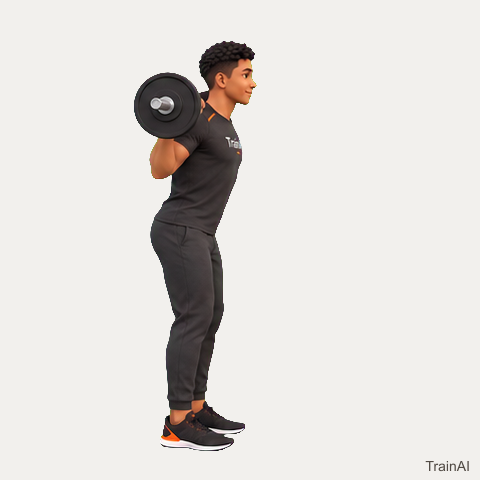 Barbell good morning · TrainAI