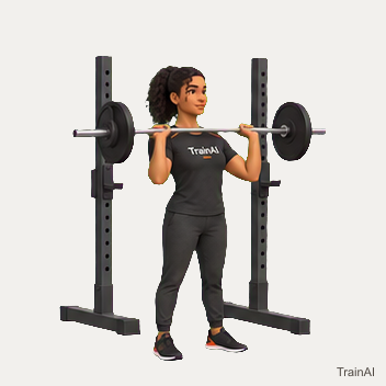 Barbell overhead press · TrainAI