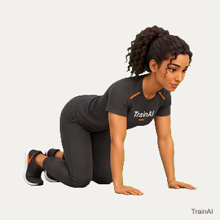 Bear plank · TrainAI