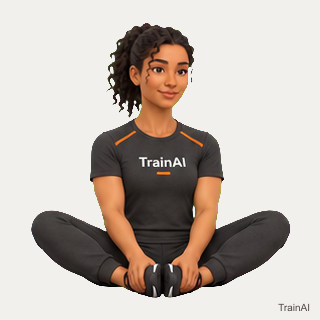 Butterfly stretch · TrainAI