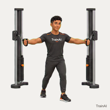 Cable chest fly · TrainAI