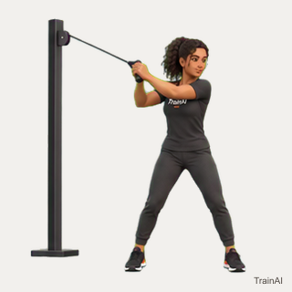 Cable wood chop · TrainAI