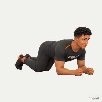 Forearm plank · TrainAI