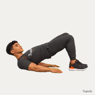Glute bridge march · TrainAI