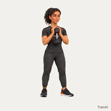Goblet squat · TrainAI
