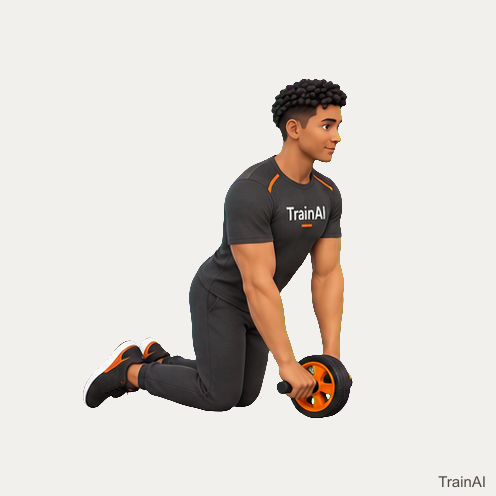 Kneeling ab-wheel rollout · TrainAI