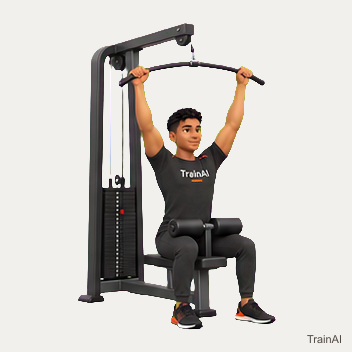 Lat pulldown · TrainAI
