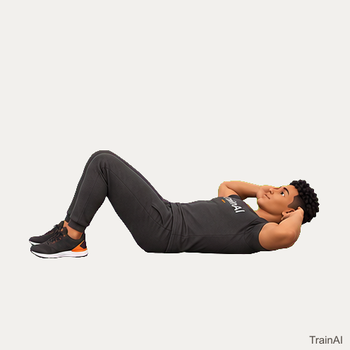 Three-quarter sit-up · TrainAI
