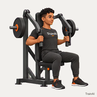 Machine chest press · TrainAI