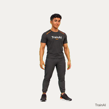 Overhead triceps stretch · TrainAI