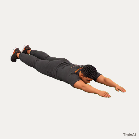 Prone Y raise · TrainAI