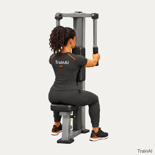 Reverse pec deck · TrainAI
