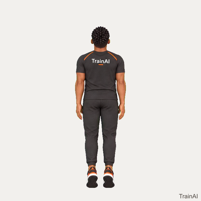 Reverse snow angel · TrainAI