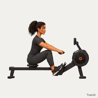 Rowing ergometer · TrainAI