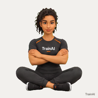 Seated thoracic rotation · TrainAI