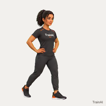 Split squat · TrainAI