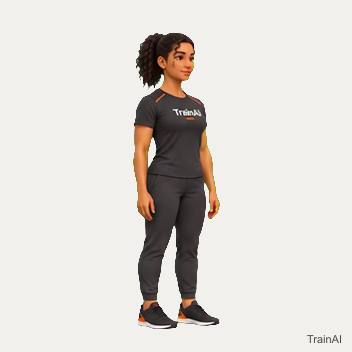 Standing calf raise · TrainAI