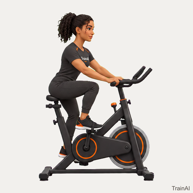 Stationary cycling · TrainAI