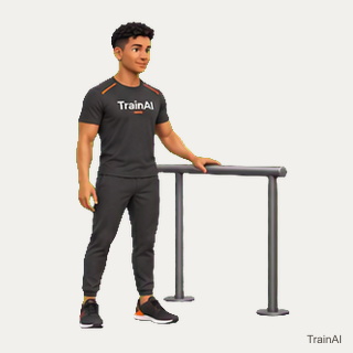 Supported tandem stance · TrainAI