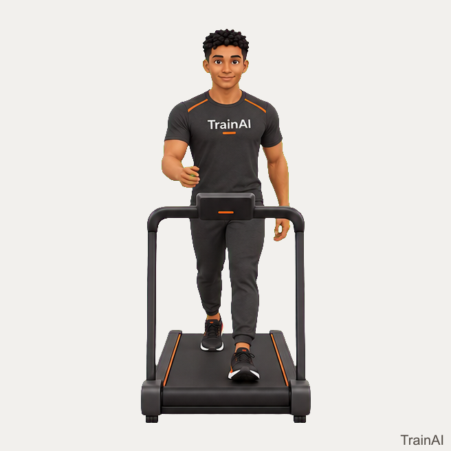 Treadmill walk · TrainAI