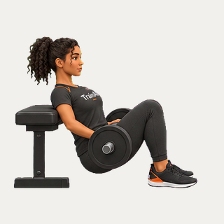 Barbell hip thrust · TrainAI