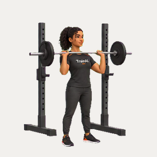 Barbell overhead press · TrainAI