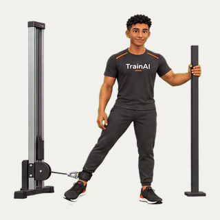 Cable hip adduction · TrainAI