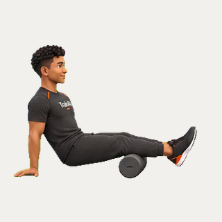 Calf foam roll · TrainAI
