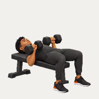 Dumbbell bench press · TrainAI