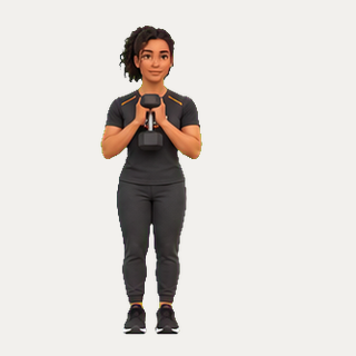 Dumbbell lateral lunge · TrainAI