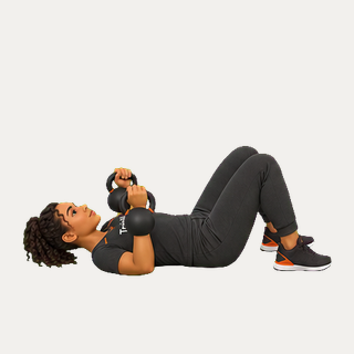 Kettlebell floor press · TrainAI