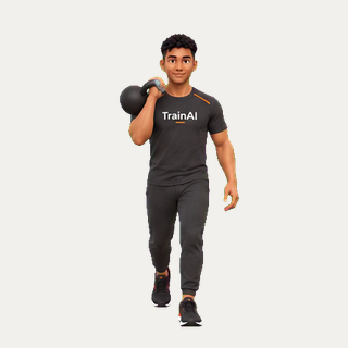 Kettlebell rack carry · TrainAI