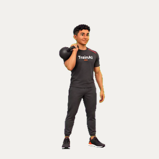 Kettlebell strict press · TrainAI