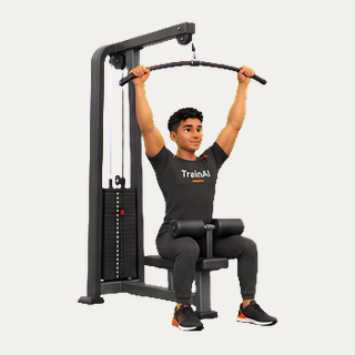 Lat pulldown · TrainAI