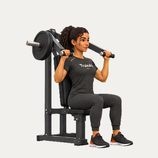 Machine shoulder press · TrainAI