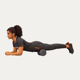 Quadriceps foam roll · TrainAI