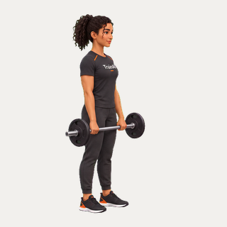 Reverse barbell curl · TrainAI