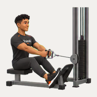 Seated cable row · TrainAI
